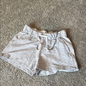 Lululemon Athletica Gray Athletic Shorts with Elastic Waistband